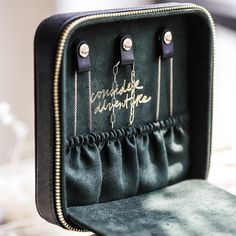 Jewelry Travel Case | Consider the Wldflwrs Jewelry Travel Case, Jewelry Travel, Travel Jewelry Case, Travel Jewelry, Rings Necklaces, Travel Case, Organza Bags, Travel Style, A Girl