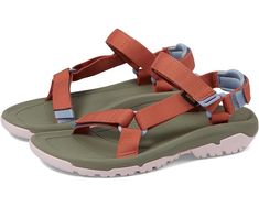 Women's Teva Hurricane XLT2 Summer Nylon Sandals For Outdoor Activities, Summer Sandals For Outdoor Activities, Nylon Material, Lightweight Waterproof Sport Sandals For Summer, Functional Waterproof Sandals For Summer, Lightweight Functional Sport Sandals For Summer, Waterproof Adjustable Sport Sandals For Summer, Functional Green Sandals For Summer, Green Hiking Sport Sandals For Summer, Adjustable Durable Sport Sandals For Summer