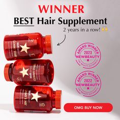 Hair Vitamins - Growth Products | HAIRtamin Vegan Vitamins, Hair Supplements, Vitamins For Hair Growth, Hair Vitamins, Hair Shop, Hair Growth, Thick Hair Styles, Cool Hairstyles, Vitamins