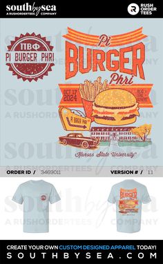 the burger shop t - shirt design contest is here