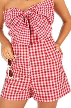 Gameday Outfits, Red Gingham, Gameday Outfit, Day To Night, Gingham Print, To Night, Feminine Look, S Models, Gingham