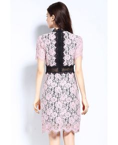 Get 10% off now! Buy l-5xl pink lace short party dress with short sleeves at cheap price online. Free stable shipping and pro custom service since 2009. Mini Dress With Lace Sleeves And Short Sleeve, Pink Midi-length Lace Dress With Scalloped Lace, Pink Midi Lace Dress With Scalloped Detail, Pink Midi Lace Dress With Scalloped Lace, Pink Lace Midi Dress With Scalloped Lace, Short Sleeve Mini Dress With Lace Patchwork, Short Sleeve Lace Mini Dress With Lace Patchwork, Lace Mini Dress With Short Sleeves And Patchwork, Fitted Mini Dress With Lace Short Sleeves