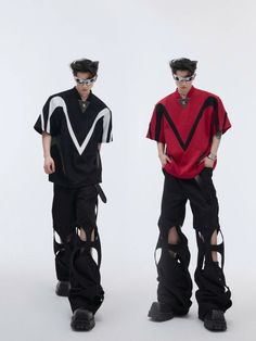 China Street Fashion Men, China Fashion Street Style, Outfit Nam, Japanese Streetwear Fashion, Underground Streetwear, Underground Style, Y2k Outfits Street Styles, China Street Fashion, Vintage Gorpcore