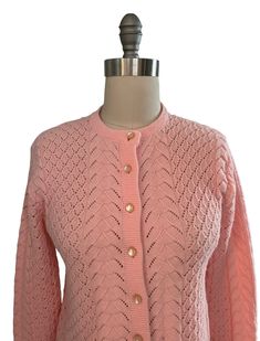 Pink Cardigan Sweater, Spring Sweater, Pink Cardigan, Bright Pink, Cardigans For Women, Cardigan Sweater, Sweater Outfits, Sweater Cardigan, Sweaters & Cardigans