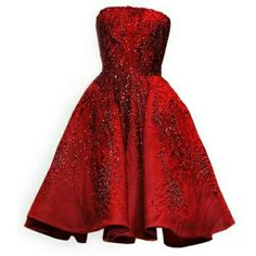 Elie Saab Dresses, Red Evening Dresses, Red Evening Gowns, Red Ball Gown, Red Evening Dress, Red Dress Short, فستان سهرة, Mini Robes, Dresses Red