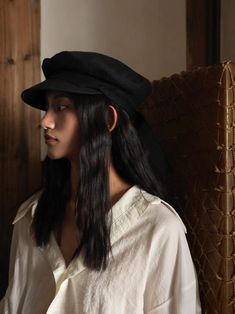 Embrace timeless elegance with our Handcrafted Black Beret, expertly woven by skilled artisans to bring a touch of classic Parisian flair to your wardrobe. This beret is made from high-quality materials, ensuring it not only looks stylish but feels comfortable throughout the day. Each beret is a testament to the art of traditional craftsmanship, made using techniques that honor the rich heritage of artisanal hat making. The soft texture and adaptable fit make it suitable for a variety of head si Chic Flat Cap Hats For Fall, Chic Flat Cap For Fall, Elegant Flat Cap For Fall, Classic Short Brim Beret For Fall, Black Fitted Beret For Fall, Fitted Black Beret For Fall, Classic Spring Beret With Curved Brim, Elegant Winter Flat Cap Hats, Trendy Adjustable Black Beret