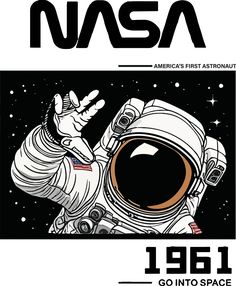 an advertisement for the nasa program