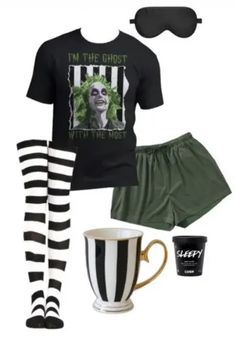 Tim Burton Clothing Style, Beatle Juice Outfit Ideas, Beetle Juice Outfit Ideas, Beetle Juice Inspired Outfit, Beetlejuice Outfits, Beatle Juice, Jack Skeleton, Green Outfits, Beetle Juice