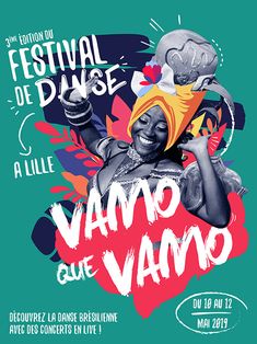 a poster with an image of a woman holding a ball in her hand and the words festival