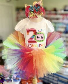 Cocomelon Birthday Tutu Outfit - Darling Little Bow Shop Cocomelon Birthday Outfit, Onesie Tutu, Coco Party, Kid Birthday Outfits, Cocomelon Birthday, Birthday Tutu Outfit, Birthday Party Theme Decorations, Girl Birthday Themes, Girl Themes