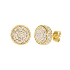 Cubic Zirconia Micro Pave Circle Earring Gold DESCRIPTION: Grade AAAAA Cubic Zirconia Micro Pave Earrings 14 K Gold Plated Gold Plated Earrings With Sparkling Stones, Sparkling Yellow Gold Diamond Earrings, Yellow Gold Earrings With Sparkling Cubic Zirconia Stones, Sparkling Round Cubic Zirconia Earrings, Gold Cubic Zirconia Crystal Earrings With Bling, Cluster Earrings With Sparkling Cubic Zirconia, Round Cluster Earrings With Cubic Zirconia, Dazzling Gold Cluster Earrings With Cubic Zirconia, Gold Round Earrings With Pave Setting