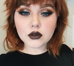 Alt Eyeshadow, Going Out Make Up, Eve Frsr, Megan Wilson, Eyeliner Techniques, Rock Hairstyles, Skin Advice, Bold Makeup Looks, Makeup Looks To Try