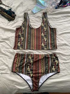 Seller Notes: Never worn out set with tank top and bottoms both size 2x with arm sleeves also size 2x; Condition: New Without Tags; Freedom Rave Wear Hippie Rave Outfits, Rave Fits, Sherwood Forest, Arm Sleeves, Rave Wear, Arm Sleeve, Rave Outfits, Green And Brown, Forest