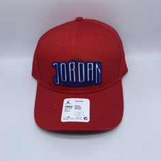 Air Jordan Script Jumpman Hat Snapback Cap Red Trucker Hat With Embroidered Logo Visor, Red Trucker Hat With Embroidered Logo, Red Trucker Hat With Curved Visor For Sports Events, Red Baseball Cap With Curved Visor, Red Hats With Embroidered Logo And Curved Visor, Red Curved Bill Fitted Hat, Casual Red Fitted Hat With Curved Bill, Red Snapback Hat With Embroidered Logo And Curved Bill, Sporty Red Trucker Hat With Curved Brim