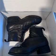 Worn Maybe 7 Times Total. Have The Receipt Guidi Boots, Shoes Women, Limited Time, Size 6, Women Shoes, Boots, Black, Color