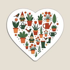 Add a touch of gardening charm to your kitchen with this Scandinavian-style garden-heart magnet. Featuring a minimalist design of plants, birds, and gardening tools in a heart shape, it’s perfect for fridge decor, cottagecore kitchens, or farmhouse aesthetics. A thoughtful gift for garden lovers, plant parents, and anyone who enjoys botanical kitchen accessories. Great for holding notes, recipes, or garden inspiration.