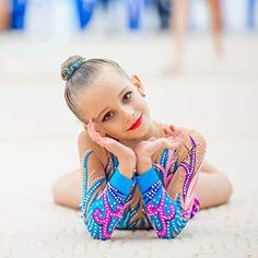 Girls Gymnastics Hair Ties Set-Multi Colored Sport Portraits, Gymnastics Poses, Gymnastics Photos, Sport Hair