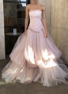 Tulle Formal Dress, Prom Dress Pink, Tulle Long Prom Dress, Prom Dresses Long Pink, Prom Dresses Elegant, Dresses Formal Elegant, Elegant Party Dresses, Evening Gowns Elegant, Blair Waldorf