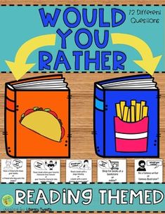 the book would you rather be reading them? by dr seussler and his students