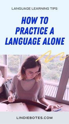 a woman sitting at a table writing on a piece of paper with the words how to practice