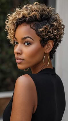 Stylish 51 Stunning Short Haircuts for Black Women for Short Crochet Braids 🌺 Braided Pixie, Undercuts For Black Women, Women Barber, Short Crochet Braids, Short Haircuts For Black Women, Haircuts For Black Women, Seamless Hair Extensions, Stylish Short Haircuts, Haircut Designs