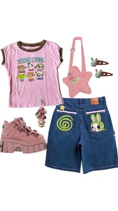 Twee Outfits, Silly Clothes, Funky Outfits, Fits Clothes, Grunge Goth, Really Cute Outfits, Harajuku Fashion, Girly Outfits