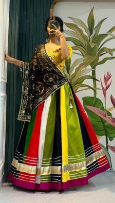 multi color beautiful Chaniyacholi Collection Chaniyacholi Design, Lehenga Choli Navratri, Latest Lehenga Design, Choli Navratri, Navratri Outfits, Latest Lehenga Designs, Beautiful Lehenga, Lehenga Design, Navratri Dress