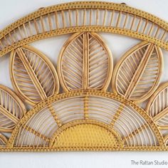 the rattan studio's wall hangings are made from bamboo