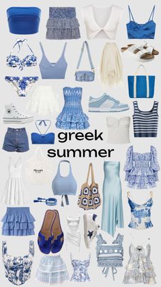 mamma mia vibes #greek #greece #greecesummer #mammamia #summer #blue #aesthetic Switzerland Outfit Summer, Switzerland Summer Outfits, Switzerland Outfits, Greece Fits, Cruise Fits, Surfergirl Style, Italy Clothing, Visit Greece