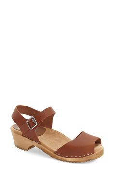 Product Image 0 Clog Sandals, Wooden Heel, Leather Clogs, Leather Luggage, Women's Shoes Sandals, Clogs, Shoes Sandals, Leather Straps, Womens Sandals