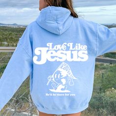 - 8 oz., 50% USA cotton, 50% polyester- Pill-resistant air jet yarn- Unisex Sizing- Will not shrink when washed/dried- Runs true to size, Size up for oversized look Elevated Faith Sweatshirt, Elevated Faith Hoodie, Christian Hoodies Aesthetic, God Hoodies, Gods Child, Jesus Hoodies, Christian Outfits, Motivational Clothing, Bible Wallpaper