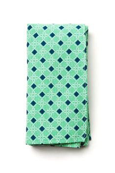 Instantly upgrade your look with the Jamaica pocket square. Featuring navy blue and white accents, this green accessory is perfect for both the office and semiformal gatherings. Pair it with a slim button-up for an easy uptown look. Imported. Green Pocket Square, Pocket Square Styles, Green Accessories, Upgrade Your Look, White Accents, Tie Accessories, Green Cotton, Ties Mens, Pocket Square