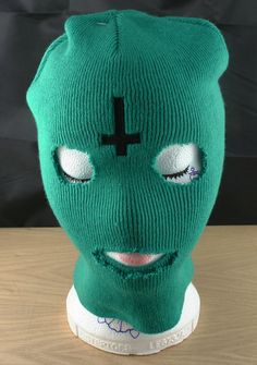 Ofwgkta Odd Future Tyler The Creator Ski Mask by thebignicktizzle Tyler The Creator Ski Mask, Fitted Casual Balaclava For Fall, Fitted Balaclava Mask For Winter, Casual Fitted Knitted Balaclava, Green Casual Balaclava For Winter, Casual Green Balaclava For Winter, Green Balaclava For Winter Cold Weather, Green Winter Balaclava For Cold Weather, Green Balaclava For Cold Weather