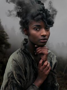 Wildfire. | Flickr - Photo Sharing! David Uzochukwu, Photo Prompts, Portrait Inspiration, 인물 사진, Double Exposure, Photo Reference, Drawing People, Character Inspiration, Photography Inspiration