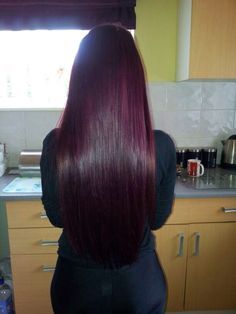 Black Magenta Hair, Dark Red Magenta Hair, Magenta Black Hair, Berry Hair Color Plum, Dark Berry Hair, Dark Purple Red Hair