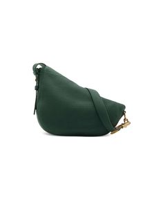 Luxury Green Saddle Bag With Adjustable Strap, Modern Green Calf Leather Bag, Luxury Leather Saddle Bag For Shopping, Chic Green Leather Saddle Bag, Luxury Green Leather Saddle Bag, Elegant Leather Saddle Bag With Dust Bag, Leather Satchel Saddle Bag With Dust Bag, Green Leather Saddle Bag With Removable Pouch, Elegant Green Leather Saddle Bag