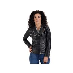 Add an edgy touch to any outfit with this women's faux-leather biker jacket by Nine West.Click on this WOMEN'S GUIDE to find the perfect fit and more! Decorative stitching Faux-leather construction Asymmetrical zipper front Long sleeves with zipper cuffs 3 exterior pockets, 1 interior pocket No HoodFIT & SIZING Designed to hit just below the waist LightweightFABRIC & CARE Polyurethane Lining: polyester Metal snaps & zippers Dry clean Imported Size: X Large. Color: Black. Gender: female. Age Grou Biker Faux Leather Outerwear With Asymmetrical Zip, Punk Style Faux Leather Jacket With Zipper Closure, Punk Style Faux Leather Jacket With Zipper, Punk Faux Leather Biker Jacket With Zipper, Fitted Faux Leather Biker Jacket In Edgy Style, Fitted Faux Leather Biker Jacket, Edgy Fitted Faux Leather Biker Jacket, Casual Faux Leather Biker Jacket With Asymmetrical Zip, Fall Faux Leather Biker Jacket