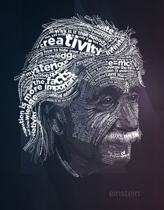 a man's head with words all over it and the word creativity written in different languages