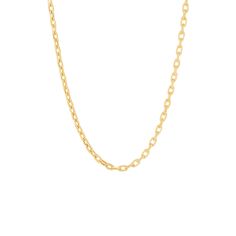 A classic that never goes out of style, this Rolo chain is a must-have accessory for any fine jewelry collection. Carefully crafted in glimmering 14K yellow gold, this 3.1-millimeter chain is perfect worn alone or layered to show off your unique sense of style. | Rolo Chain | 14K Yellow Gold, Necklace | Size 22" | Helzberg Diamonds Formal Yellow Gold Diamond Necklace With Chain, Classic Gold Oval Diamond Necklace, Classic 14k Gold Necklaces, Formal 14k Gold Diamond Necklace With Chain, Fine Jewelry Yellow Gold Chain Necklace, Everyday Luxury Yellow Gold Diamond Necklace With Delicate Chain, Formal Diamond Link Necklace With Gold Chain, Everyday Luxury 14k Gold Oval Link Necklace, Classic Yellow Gold Necklaces