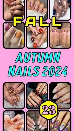 Cute Fall Dip Nails, Cute Nail Ideas For Fall, Fall Gel Nails Designs Autumn, 2024 Fall Nail Trends, Fall Nail Designs 2024, Fall Dipped Nails Ideas, Almond Shape Designs, Fall Dip Nails, Autumn Fall Nails