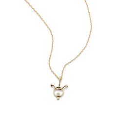 This 14-karat yellow gold zodiac pendant  featuring the symbol for Taurus  makes a great gift or daily accessory. A natural diamond accent offers a touch of sparkle while an adjustable cable chain and lobster clasp keep this necklace secure. Taurus Pendant, Taurus Sign, Step Kids, Zodiac Pendant, Pendant Gold, Cable Chain, Diamond Pendant, Gold Pendant, Lobster Clasp