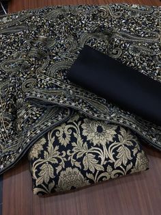 *# FABRIC DETAILS* Welcome to Craftexo Fashion We are providing best quality of dress material for Indian Ethnic Women wear. We are also providing professional stitching with all the accessories like matching laces, tassels and buttons etc. FABRIC ;DETAILS Georgette embroidery fabric along with matching bottom TOP: Brocade  2.5 mtrs Bottom: Tafeta Silk  2.5 mtrs Dupatta: Georgette Kashmiri embroidered dupatta.  COLOR:( As shown in the image, may vary due to lightning, flash light while photo shoot and according to screen settings and resolution ) Luxury Brocade Dupatta With Mirror Work, Luxury Brocade Dresses With Dupatta, Luxury Raw Silk Embroidered Fabric For Eid, Luxury Dabka Work Embroidered Fabric For Women, Luxury Jacquard Dupatta With Zari Work, Luxury Meenakari Embroidered Fabric For Eid, Luxury Silk Embroidered Fabric With Dupatta, Luxury Fitted Embroidered Fabric With Meenakari, Luxury Brocade Dupatta With Pallu