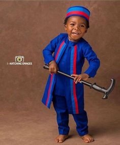 Royal Ceremonial Fitted Sets, Royal Fitted Ceremonial Sets, Royal Blue Ceremonial Sets, Elegant Blue Ceremonial Suits, Fitted Blue Sets For Traditional Ceremonies, Baby African Clothes, Latest Asoebi Styles, Brunch Board, African Kids Clothes