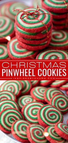 Here's another Christmas cookie idea for your tray! Strikingly colorful and vibrant while being delicious, these are the BEST Christmas Pinwheel Cookies. Save this holiday baking recipe and treat everyone to these slice-and-bake cookies! Christmas Swirl Sugar Cookies, Spiral Christmas Cookies, Pin Wheel Cookies Recipe, Cranberry Pinwheel Cookies, Slice And Bake Pinwheel Cookies, Christmas Cookies Pinwheel, Xmas Pinwheel Cookies, Christmas Cookie Pinwheels, Rolled Christmas Cookies Recipes