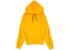 Drake Hoodie, X Drake, Hoodie Yellow, Yeezy Outfit, Yellow Nikes, Exclusive Sneakers, Yellow Hoodie, Sweatpants Shorts, Adidas Yeezy Boost 350