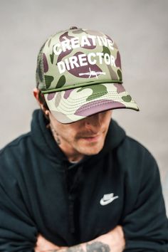 Crafted with meticulous attention to detail, this camo foam trucker hat seamlessly blends contemporary street fashion with rugged outdoor vibes. Adjustable Snapback Closure: Achieve the perfect fit with the adjustable snapback closure. Our hat caters to a variety of head sizes, allowing you to customize the fit to suit your unique style. Outdoor Vibes, Credit Card Statement, Gym Pants, Brand Ambassador, Sport Shorts, Street Fashion, Sale House, Creative Director, Suits You