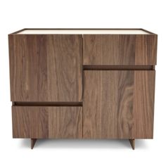 Magnolia 48'' Sideboard Lacquered Glass, Rich Character, Nelson Bubble Lamp, American Black Walnut, Geometric Forms, Bubble Lamps, Gus Modern, Natural Walnut, Modern Fan