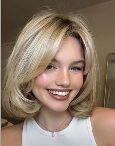 2000s Bob Haircut, Heavy Curtain Bangs Medium Hair, Shay Sullivan Hair Short, Meredith Blake Hair, 90s Lob Haircut With Bangs, Bob Face Framing Layers, 60s Short Hairstyles, 60s Bob Haircut, Shay Sullivann