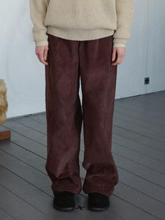 Composition : Cotton 100Country of Origin : Republic of Korea Therapist Aesthetic, Pants Brown, Business Casual, Fashion Inspo, Composition, The Originals, Clothes For Women, Pants, Clothes