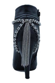 Brand New Fancy Western Fashion Sexy Boot Chic Metal Chain Links Fancy Rodeo - Single Bracelet One Side Only SOLD INDIVIDUALLY  Western Bling Fashion Single Boot Strap Wrap Chain Bracelet - Metal chain strand charm pendant Great for special events, party, going out, dance, prom evening wear , photoshoot, day or night. SOLD INDIVIDUALLY   -   Made in the USA We make this item ourselves If you want to make them smaller or bigger please let us know (we will add or take of some of the extension chain)  Can be worn day or night, winter fall or spring summer - fun and cool pop stars design hand made ladies trendy fashion accessory jewelry You are buying a single strap bracelet (one side): Condition: Brand new Color: Silver metal chain links    Size: One size 9"-15" Boot Chains, Single Bracelet, Trendy Fashion Accessories, Stars Design, Accessory Jewelry, Bracelet Metal